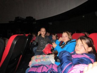 W toruńskim Planetarium.